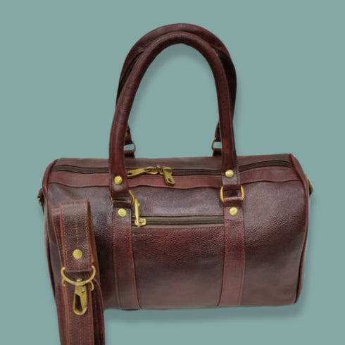 Starco Genuine Leather Duffle Bag 2